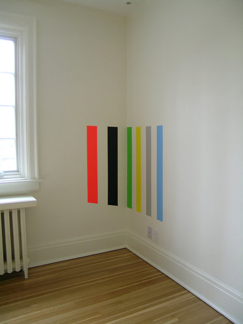 Corner Drawings, 2003 - Kristen Morin conceptual artwork