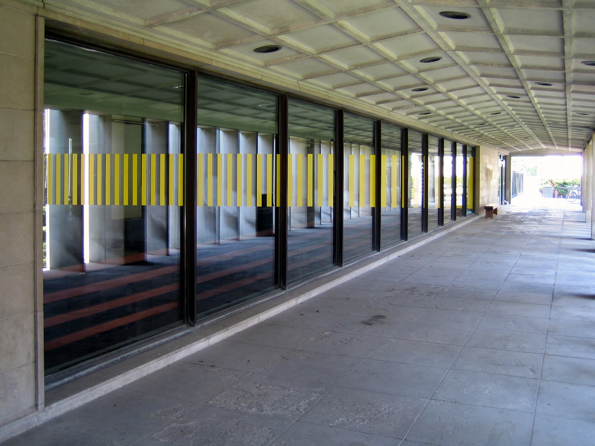 Larkin Building Drawing, 2006 - Kristen Morin conceptual artwork